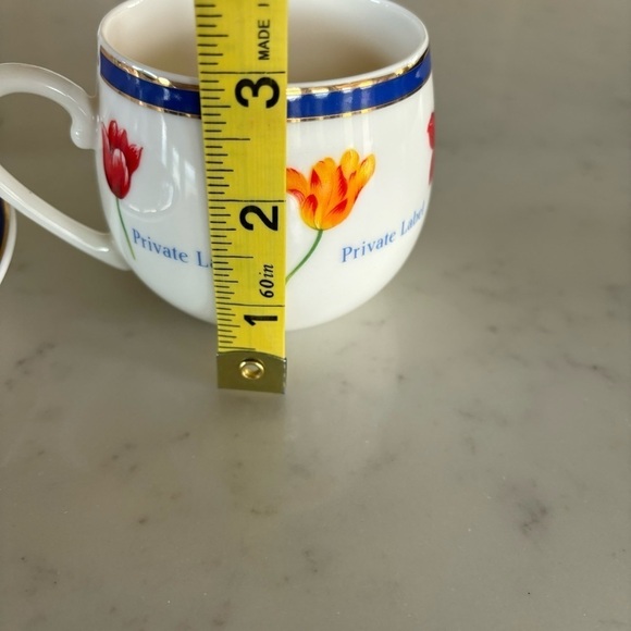 Private Label Flower Tea Cup And Saucer Set of 2 - Picture 12 of 14